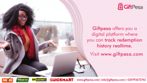 show giftpesa digital gifting platform has boosted sales